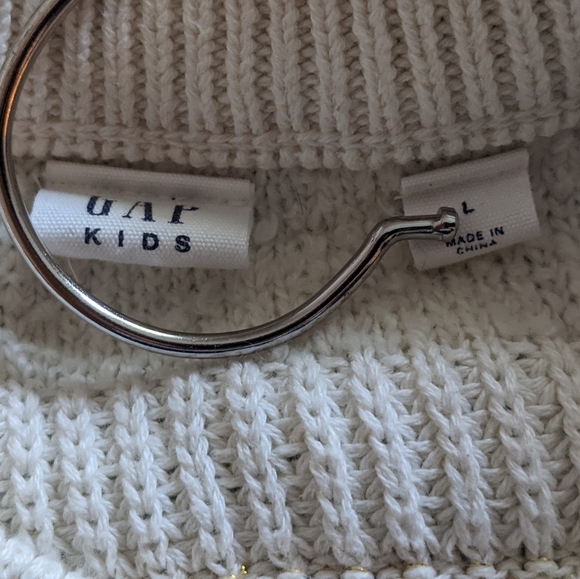 Gap Kids Girls Sweater Tunic Dress, Size L (10-11Y) - Picture 10 of 10